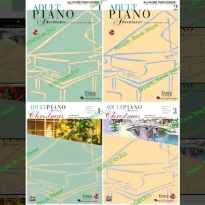 Buku Adult Piano Adventures All in one / Christmas/ Populer Book -1/2 - All in One 1