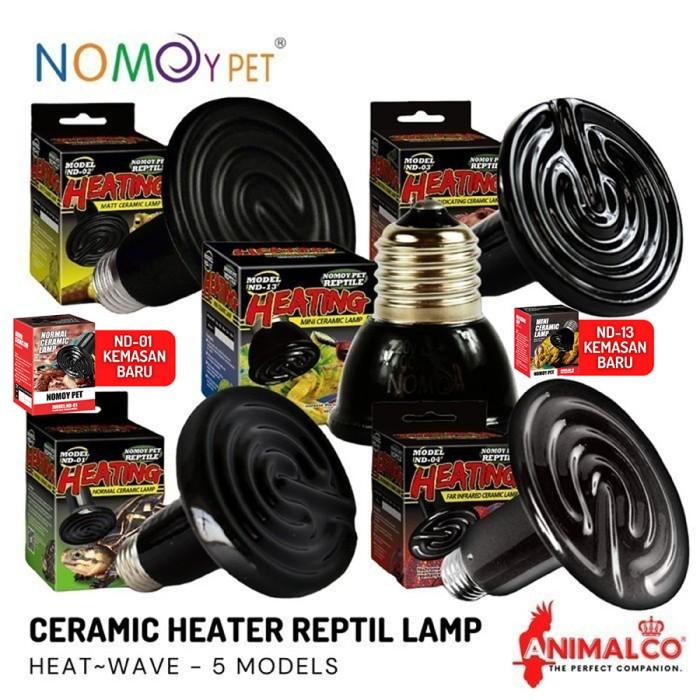 Jual CERAMIC HEATER LAMP LAMPU PENGHANGAT PEMANAS REPTIL REPTILE ...