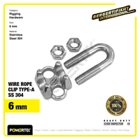 Gambar Wire Rope Clip / Klem Seling Kuku Macan SS 304 6mm POWERTEC Bulldog dari powertec id Kota Administrasi Jakarta Pusat 2 Tokopedia