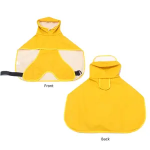 Pet Raincoat Rainproof Waterproof Lightweight Strong Construction Highly Protection Pet Costume Raincoat for Walking