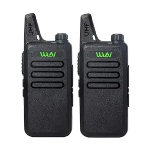 WLN KD C1 - Walkie Talkie Single Band Sepasang 2 Pcs Single Band Hitam