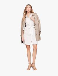 Gambar TOMMY HILFIGER - BELTED POPLIN SHIRTDRESS - Optic White TH - Optic White Th, M dari Tommy.Hilfiger Kab. Karawang 2 Tokopedia