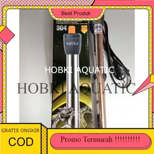 Heater Aquarium Pemanas Stainless 100 watt RECENT HIKARI AQURA READY