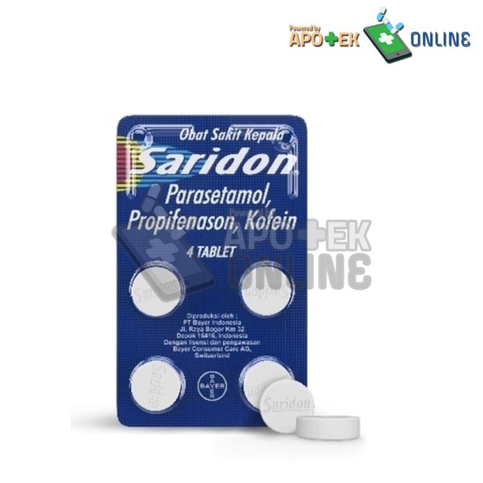 SARIDON 1 STRIP @4 TABLET