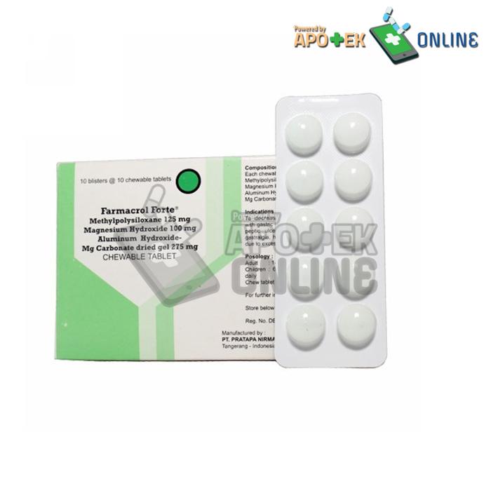 FARMACROL FORTE CHEW STRIP 10 TABLET