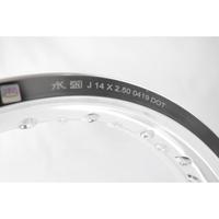 Gambar VELG ALMU TK 250-14 SILVER BRIGHT WM 36H dari TK Racing Kota Administrasi Jakarta Barat 3 Tokopedia
