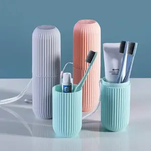 AVEN Tempat Sikat Gigi Tabung Travel / Kotak Penyimpanan Odol Kain Lap Serbaguna