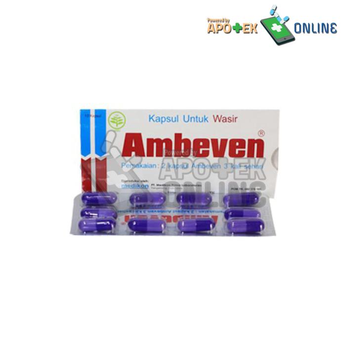 Ambeven 10 Kapsul Mengobati Wasie dan Ambeyen
