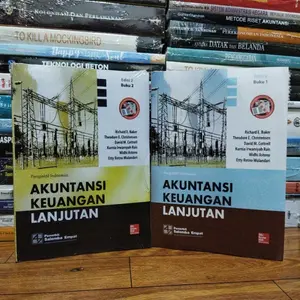 PAKET 2 BUKU AKUNTANSI KEUANGAN LANJUTAN - RICHARD BAKER