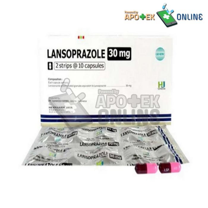 LANSOPRAZOLE 30 MG 1 STRIP 10 TABLET (Gen-Hexparm)