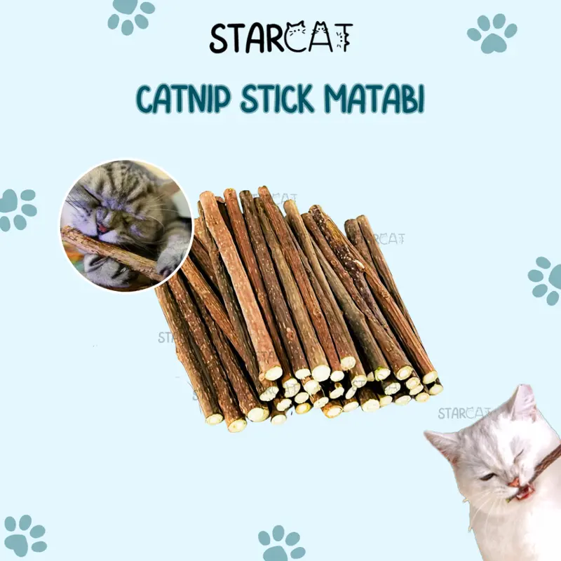 SC Catnip Stick Kucing Matabi Cat Toys Anti Stres 0