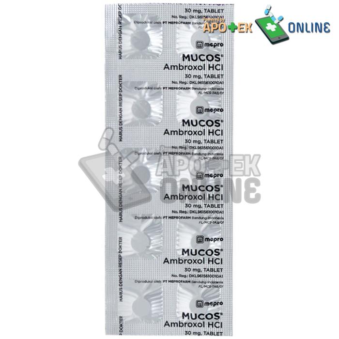 MUCOS 30MG  STRIP 10 TABLET