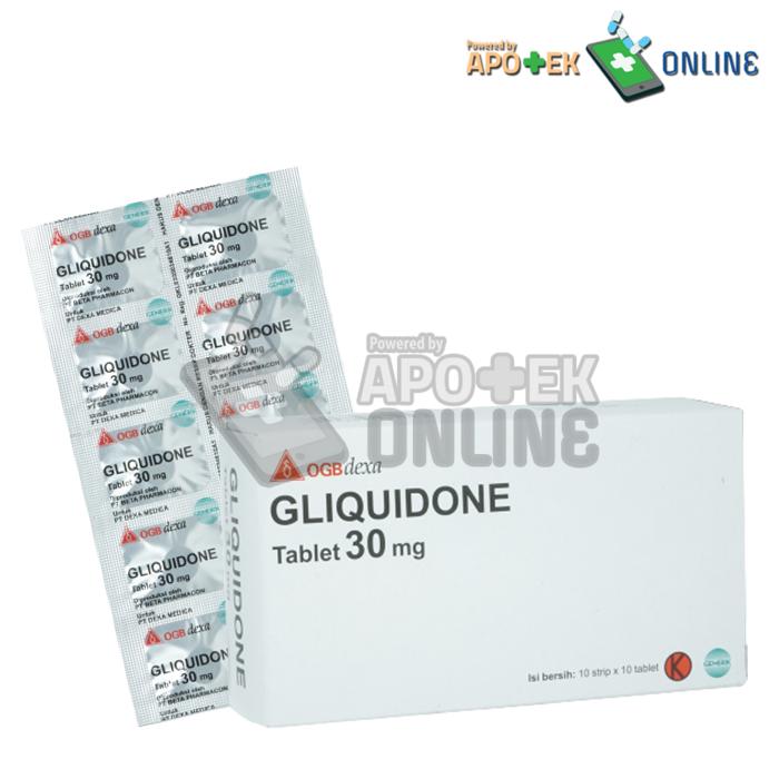 GLIQUIDONE OGB DEXA MEDICA 30 MG STRIP 10 TABLET