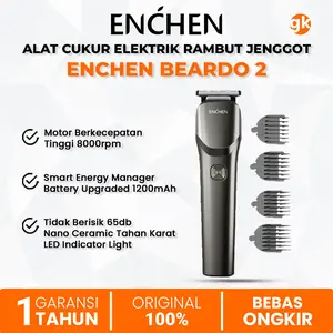 ENCHEN Beardo 2 Alat Cukur Elektrik Smart Trimmer Electric Shaver Type-C 5W 1200mAh Rambut Jenggot