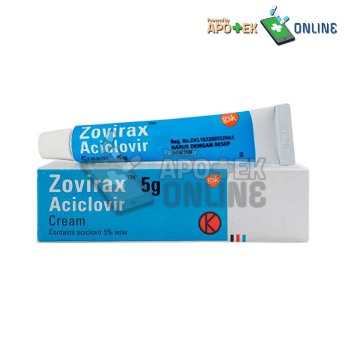 ZOVIRAX 5% TUBE 5 GR CREAM