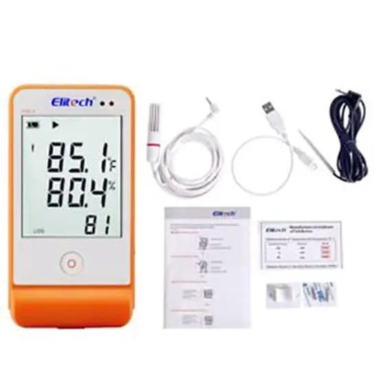 Data Logger Temperature Humidity Elitech GPS6 Thermometer GPS-6 GSP6 1