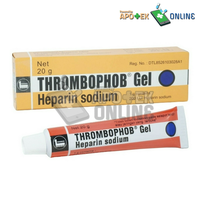Gambar THROMBOPHOB GEL TUBE 20GR dari Apotek Dear Farma Medan Baru Kota Medan 1 Tokopedia