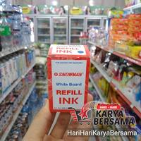 Gambar SNOWMAN WHITE BOARD REFILL INK BLUE dari HariHariKaryaBersama Kota Medan 2 Tokopedia