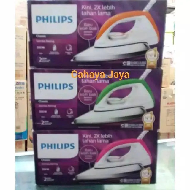 Limited Setrika philips HD 1173 ORIGINAL GARANSI RESMI  Baru
