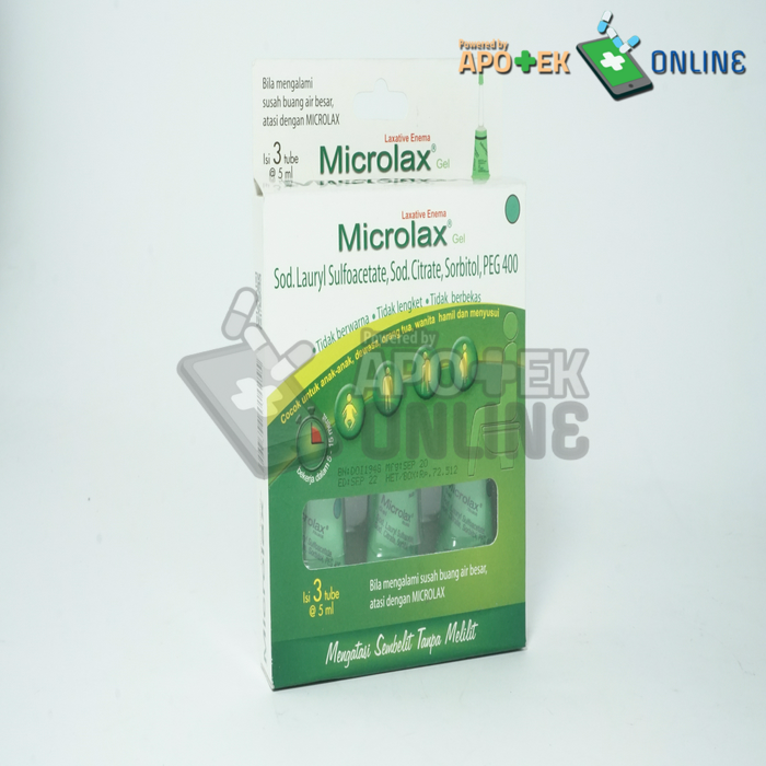 Gambar MICROLAX GEL TUBE 3 X 5 ML dari Apotek FIT Kebayoran Lama Kota Administrasi Jakarta Selatan Tokopedia