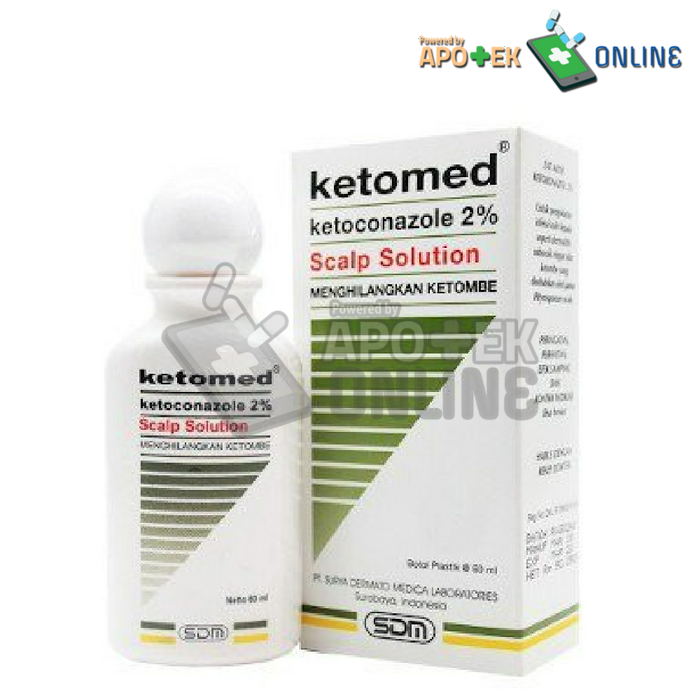 Gambar KETOMED 2% SOL 60ML dari Apotek Husada Pare Kab. Kediri Tokopedia