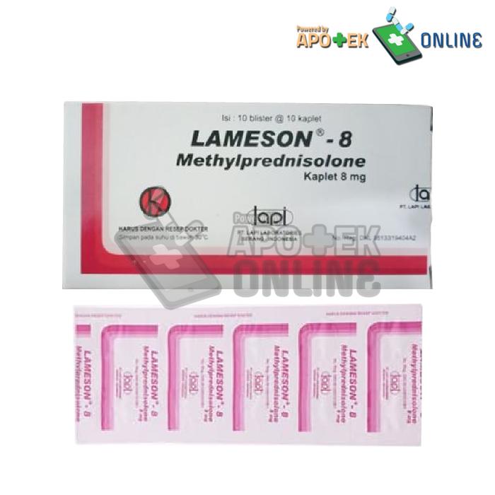 LAMESON 8 MG STRIP 10 TABLET