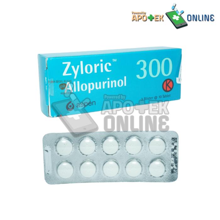 ZYLORIC 300MG BLISTER 10 TABLET