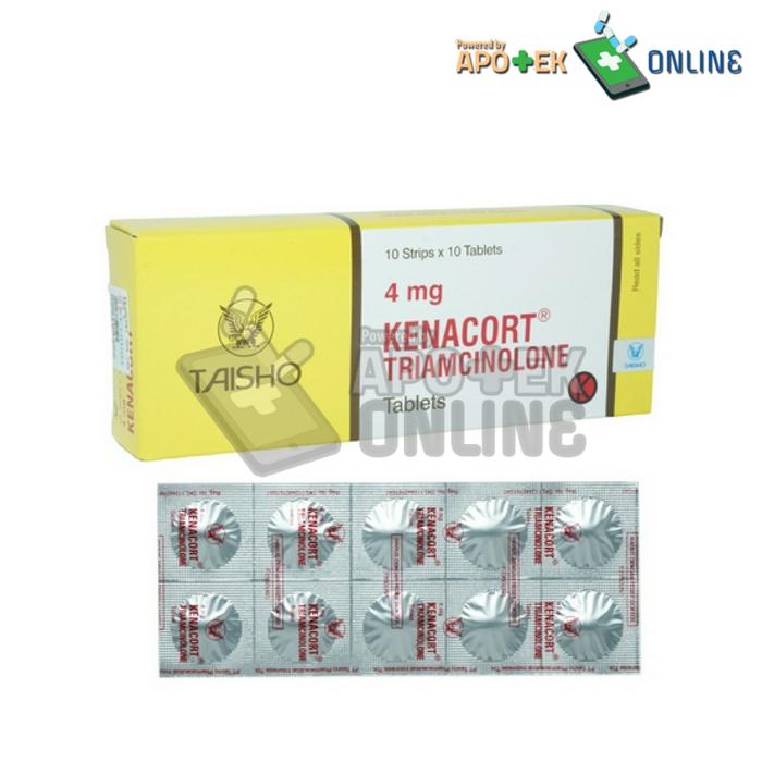 KENACORT 4 MG STRIP 10 TABLET
