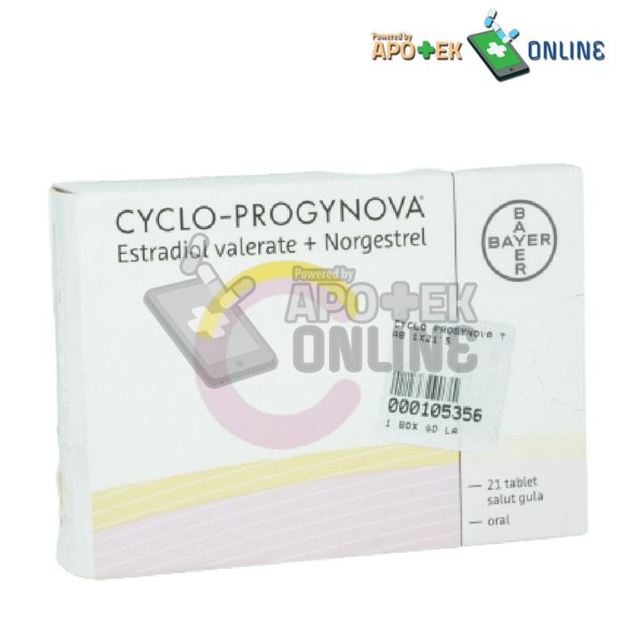 CYCLO-PROGYNOVA BOX 21 TABLET