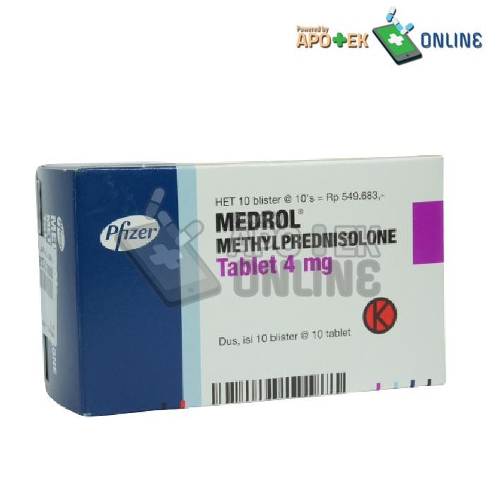 MEDROL 4 MG BLISTER 10 TABLET