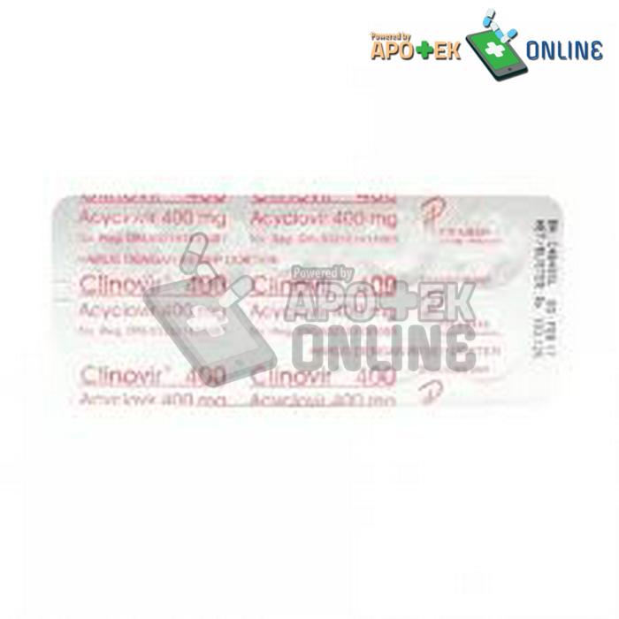 CLINOVIR 400 MG STRIP 10 TABLET