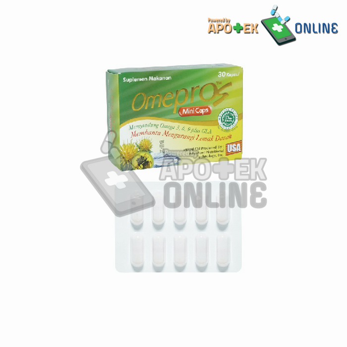 Gambar OMEPROS MINI CAPS 30 CAPSUL dari Apotek Afiat Utama Cilodong Kota Depok Tokopedia