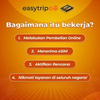 Gambar Easytripgo eSIM Philippines Unlimited Kuota Internet 128kb/s | eSIM Travel FUP 128kb/s Kuota Besar Tanpa Nomor & Registrasi KTP - 500M/Hari, 1 Hari dari Easytripgo Indonesia Kota Tangerang 5 Tokopedia