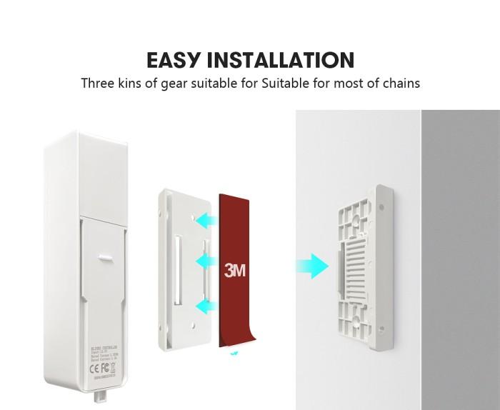 Tuya Automatic Smart Roller Blind Motor, Control Via Phone SmartLife app