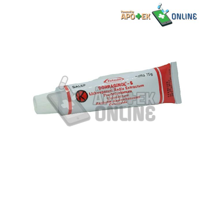 BORRAGINOL-S OINT TUBE 15GR