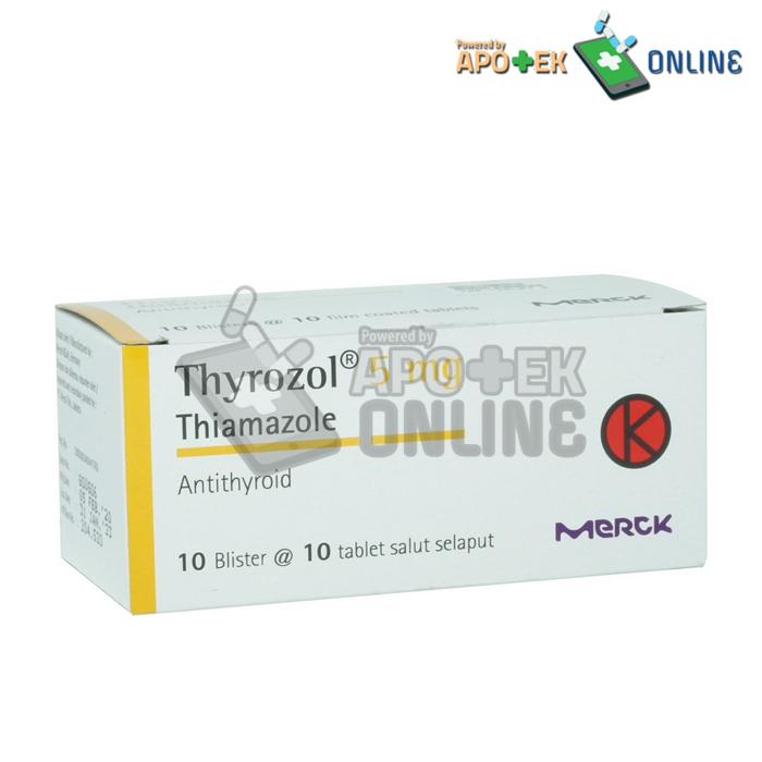 THYROZOL 5 MG STRIP 10 TABLET