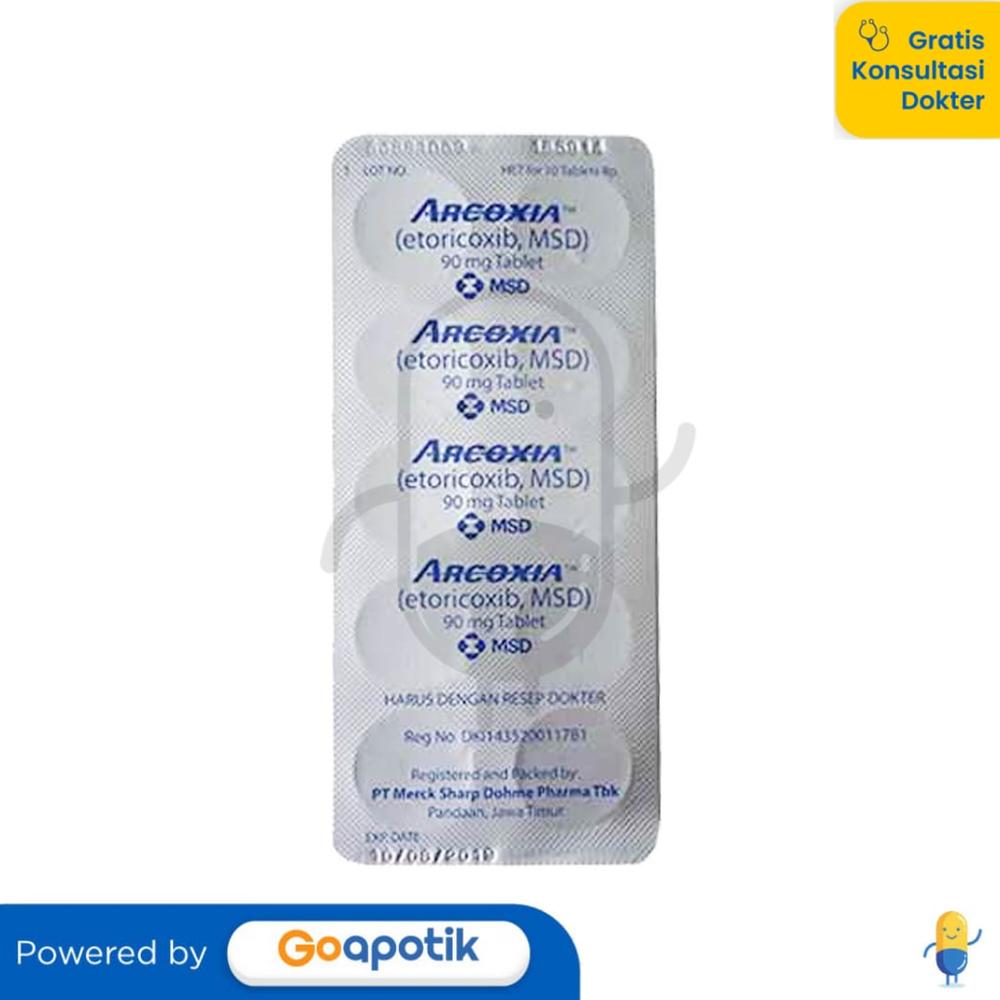 ARCOXIA 90 MG BLISTER 10 TABLET
