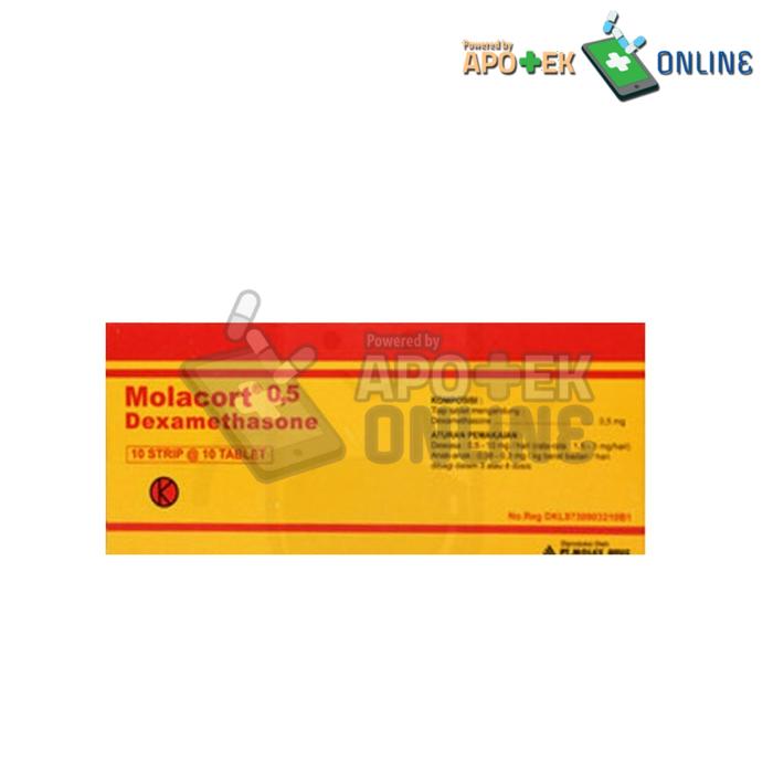 MOLACORT 0.75MG  STRIP 10 TABLET
