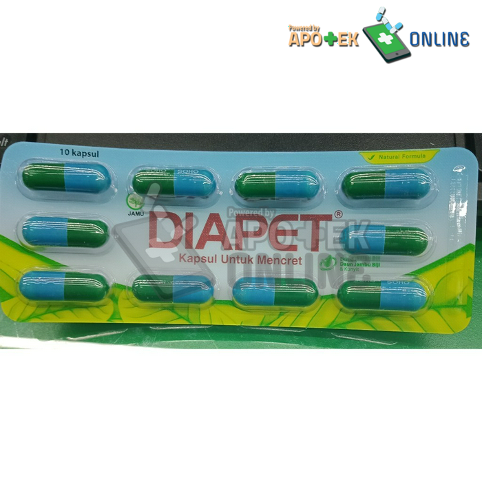 Gambar DIAPET 1 BLISTER 10 CAPSUL dari Apotek Kampar Medika Tampan Kota Pekanbaru Tokopedia
