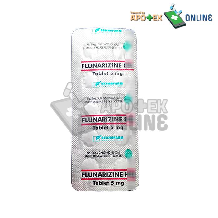 FLUNARIZINE HCL BERNOFARM 5 MG STRIP 10 TABLET