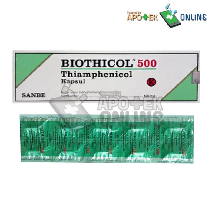 BIOTHICOL 500 MG STRIP 10 CAPSUL