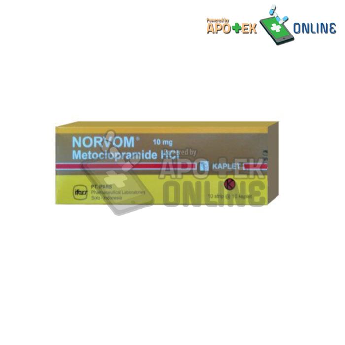 NORVOM 10 MG  STRIP 10 KAPLET