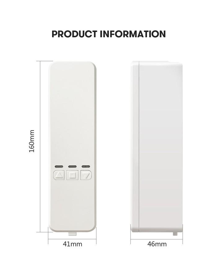 Tuya Automatic Smart Roller Blind Motor, Control Via Phone SmartLife app