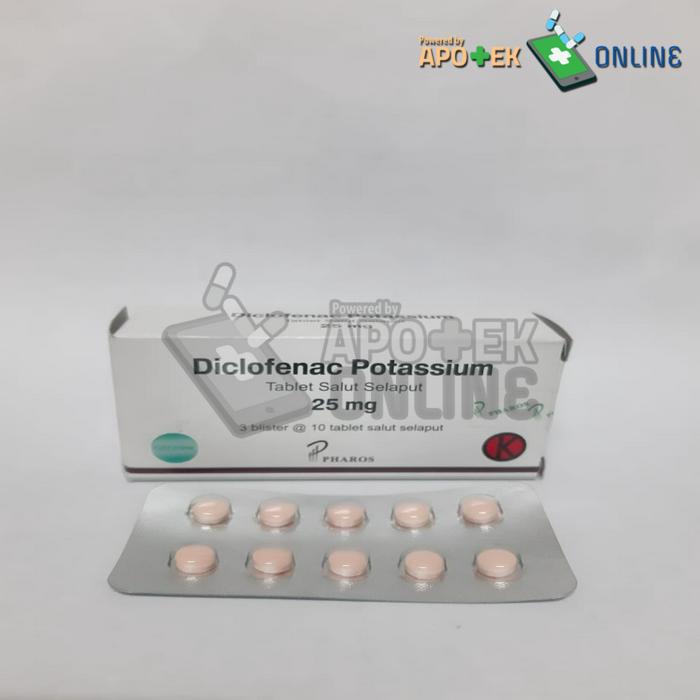 DICLOFENAC 25MG 1 STRIP 10 TABLET