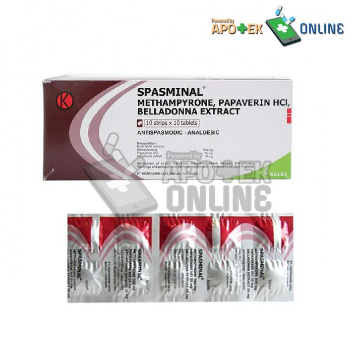 SPASMINAL STRIP ISI 10 TABLET