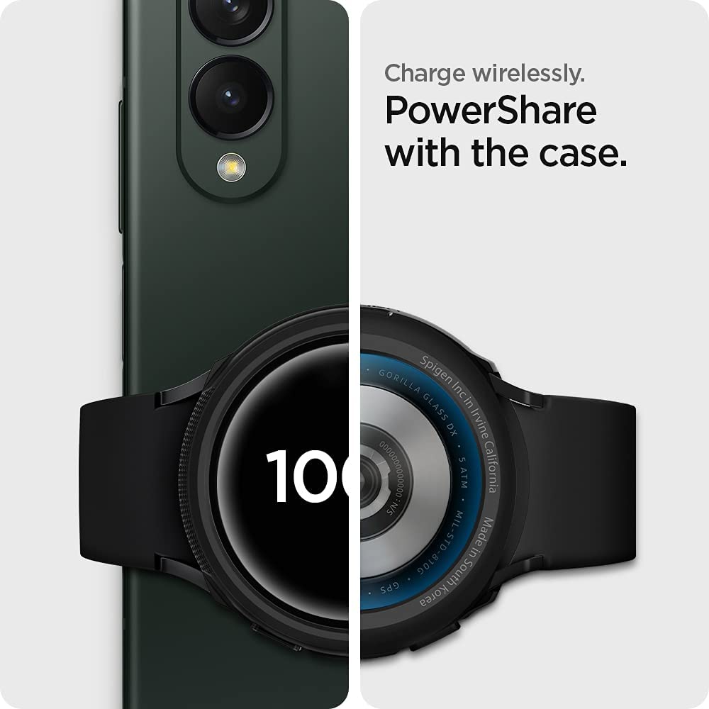 Case Galaxy Watch 4 44mm / 40mm Spigen Liquid Air Soft TPU Casing