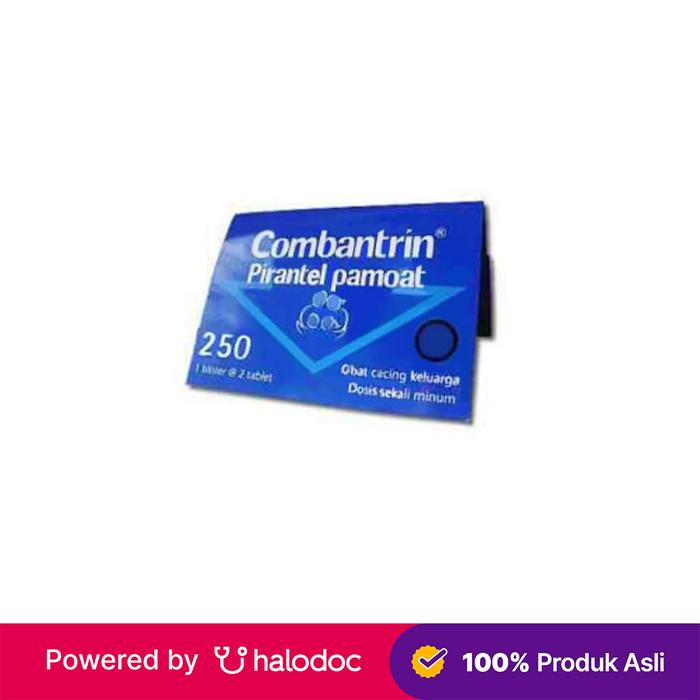 Gambar Combantrin 250 mg 2 Tablet - Infeksi Cacing - Halodoc dari Apotek Bunda 3 Laladon Bogor Kab. Bogor Tokopedia