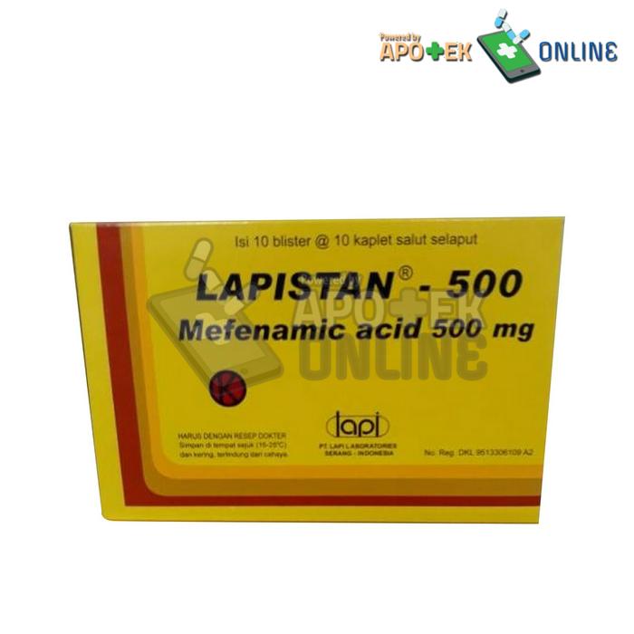 LAPISTAN 500 MG STRIP 10 KAPLET