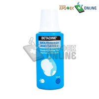 Gambar BETADINE MOUTHWASH & GARGLE 190ML dari Apotek Pharm 24 Kota Yogyakarta 1 Tokopedia