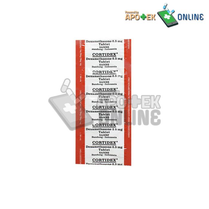 CORTIDEX 0.5 MG STRIP 10 TABLET